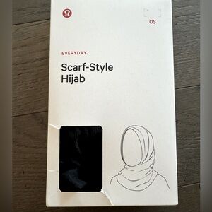 Black lululemon hijab